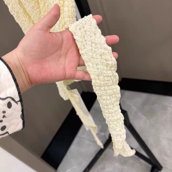 Cream Ruffled One-Shoulder Top - Picture 6 of 7